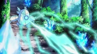 P08 Regice usando rayo hielo