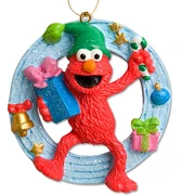 Elmo holiday circle