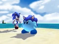 Sonic kirby and sonic by ss2sonic