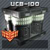 A UCB-100 battery icon in the Equipment page.