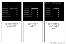 Dudley-NetHack-344-Polymorph