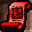 Stamped Yaraq Scarlet Red Letter Icon