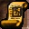 Stamped Yanshi Lucky Gold Letter Icon