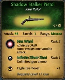 Shadow Stalk Pistol