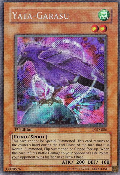 Card Errata:Yata-Garasu - Yu-Gi-Oh!