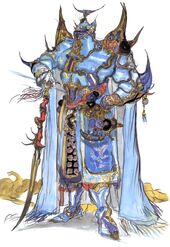 Artwork by Yoshitaka Amano.