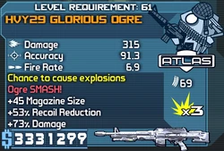 HVY29 Glorious Ogre OBY