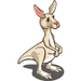 White Kangaroo-icon