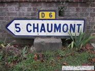 Plaque direction 60D006 - Enencourt-le-Sec-a