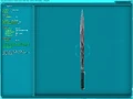 Mustafarian Modified Two-Handed Obsidian Sword