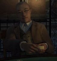Wong Bing deals a hand of