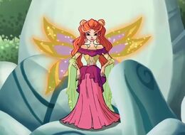 Sibylla on throne