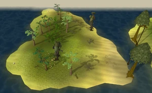 Moss giant island