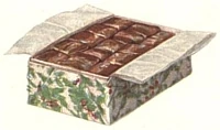 Ribbon caramels