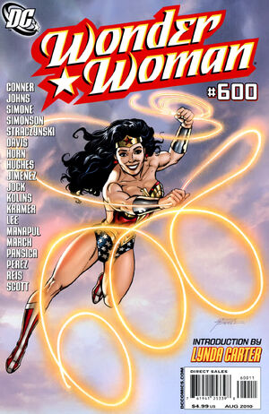 Cover for Wonder Woman #600 (2010)