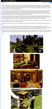 Screenshot of the original TSR article.