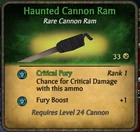 Haunted Cannon Ram