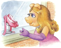 Piggy and the pink tap shoes