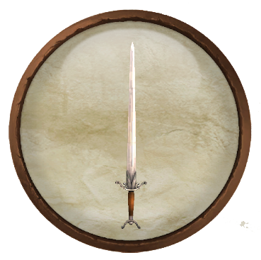 Steel longsword