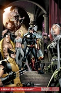 X-Men Vol 3 1 Textless 2nd Printing Variant