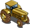Gold Tractor-icon