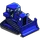 Blue Bulldozer-icon