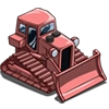 Pink Bulldozer-icon