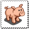 Pig Stamp-icon