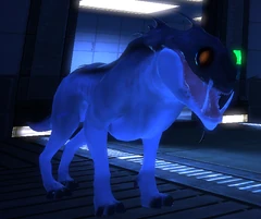 Batarian war beast close-up