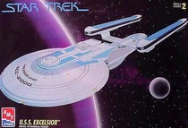 AMT Model kit 6630 USS Excelsior 1994
