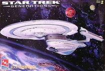 AMT Model kit 8762 USS Enterprise-B 1995
