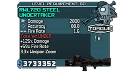 RWL720 Steel Undertaker