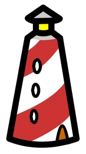 Lighthouse Pin