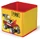 SD336yellow Textile Toy Bin Fire Yellow