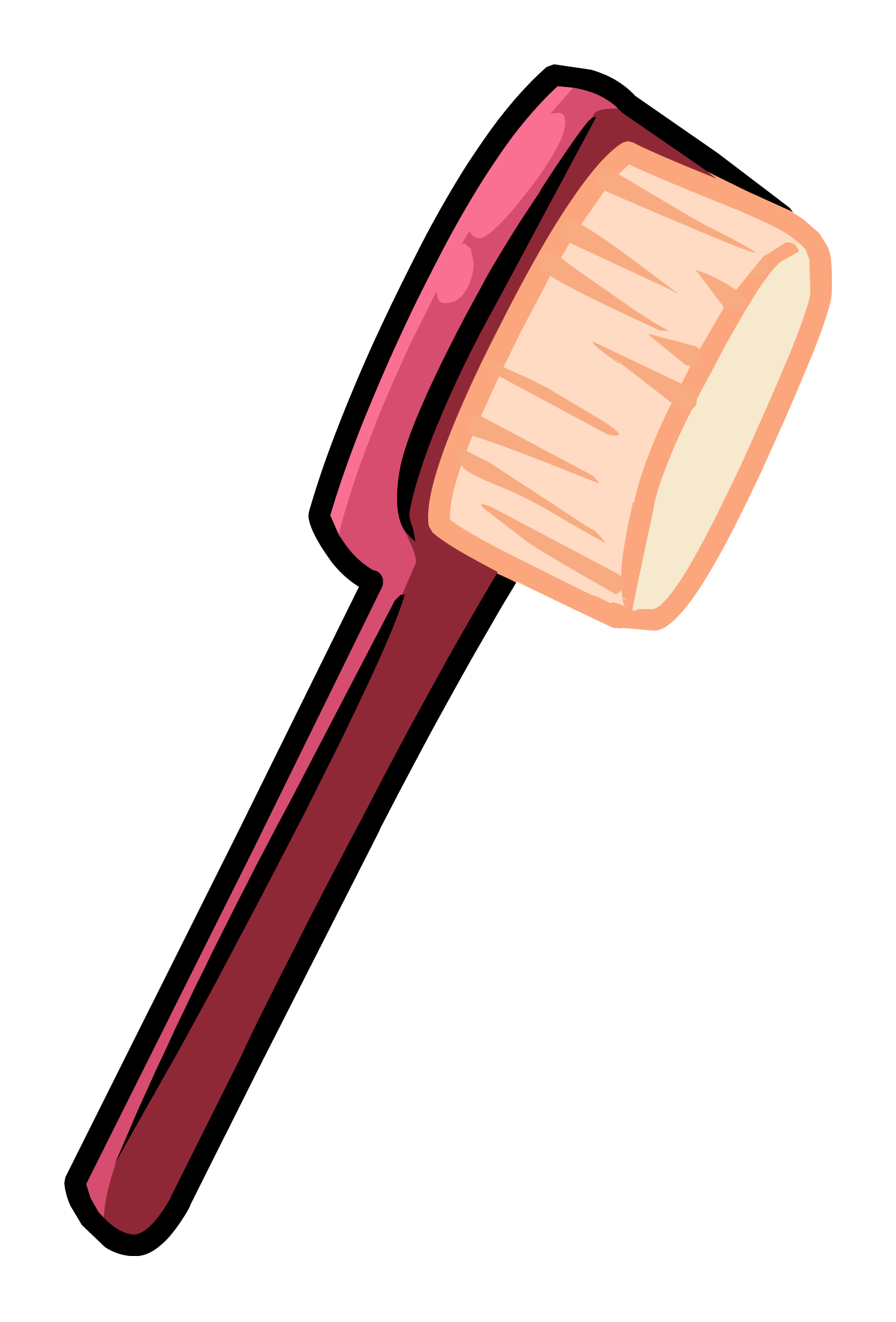 Preschool Toothbrush Pattern