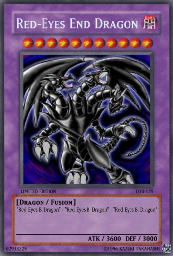 Red-Eyes End Dragon - Yu-Gi-Oh Card Maker Wiki - Cards, decks, booster