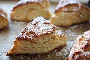 Rice flour scones