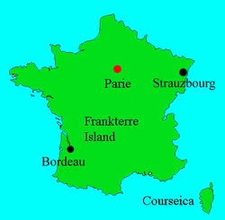 Location of Frankland