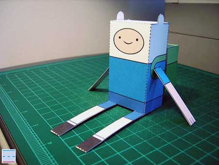 Adventure Time on Image   Adventure Time Paper Toy Finn 1  Jpg   The Adventure Time Wiki