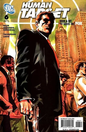 Cover for Human Target #6