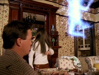 Paige learns to orb between rooms