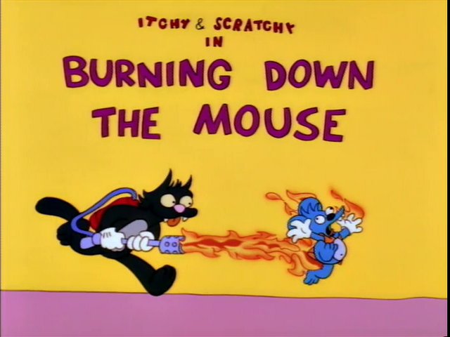 burning mouse