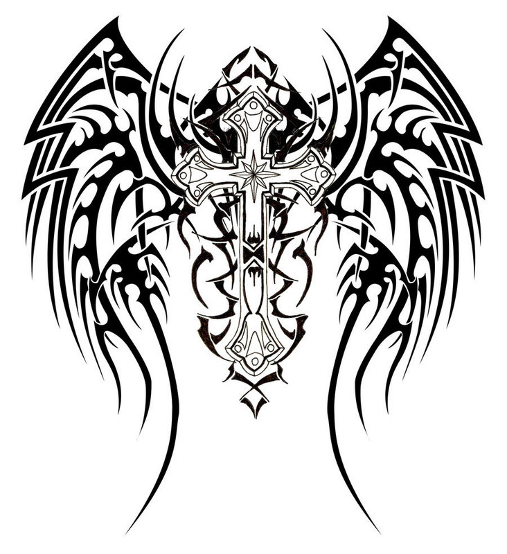 angel wings tattoo designs 7