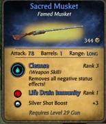 SacredMusket