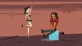 HeatherShowsOffHerCheerleadingSkills