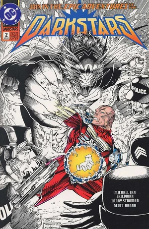 Cover for Darkstars #2
