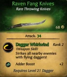 Raven Fang Knives