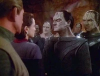 Kira and Odo with the CLF.