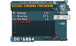 101010 Eridian Firebomb WarBlade