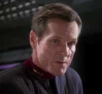 Sloan in his Section 31 uniform.